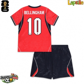 Englanti Jude Bellingham #10 Vieraspaita Lapsille MM-kisat 2026 Lyhythihainen (+ shortsit)